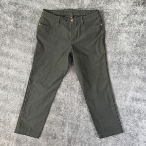 Lululemon Pants Commission Green Slim Fit 32 Stretch Work Casual Mens